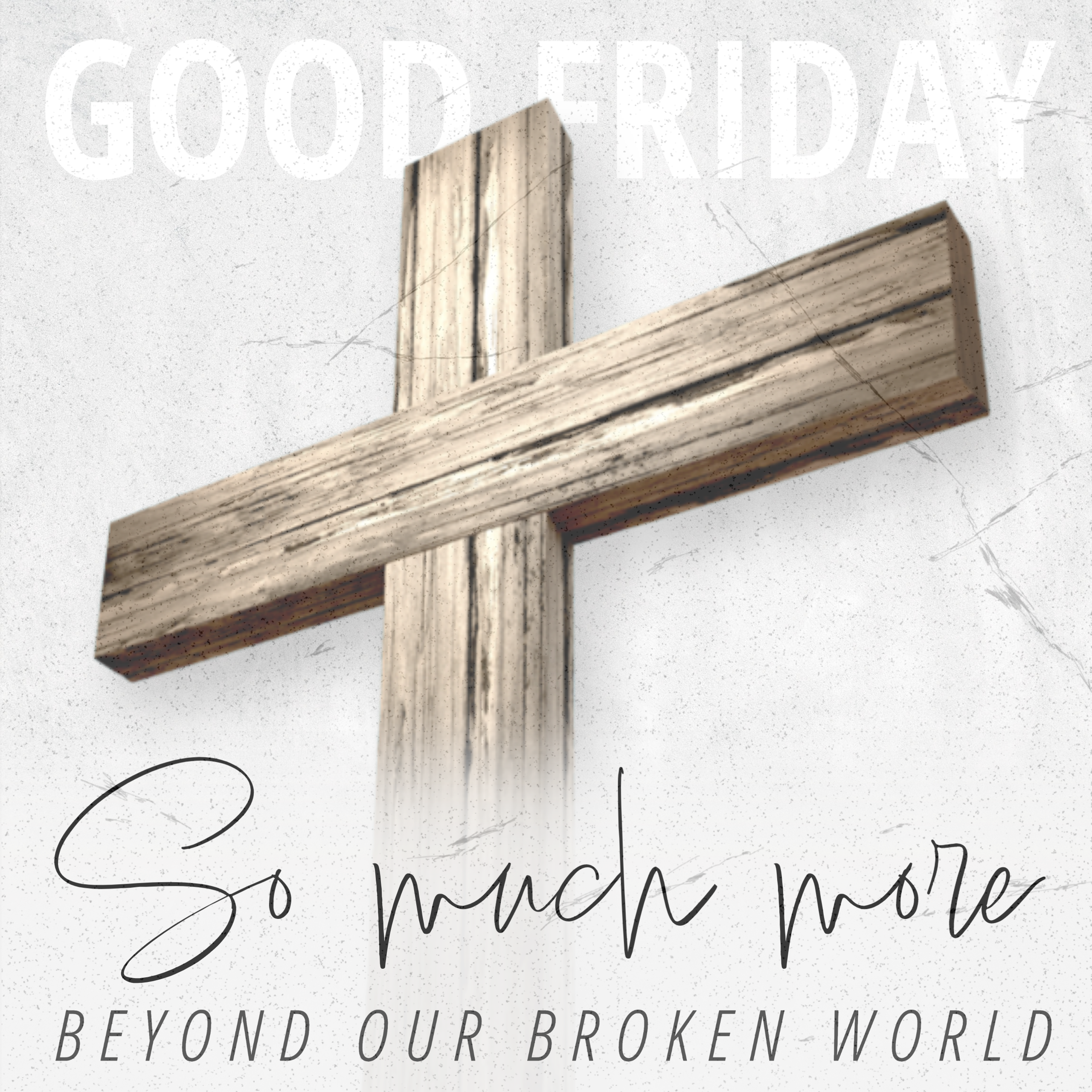 So Much More...Beyond Our Broken World